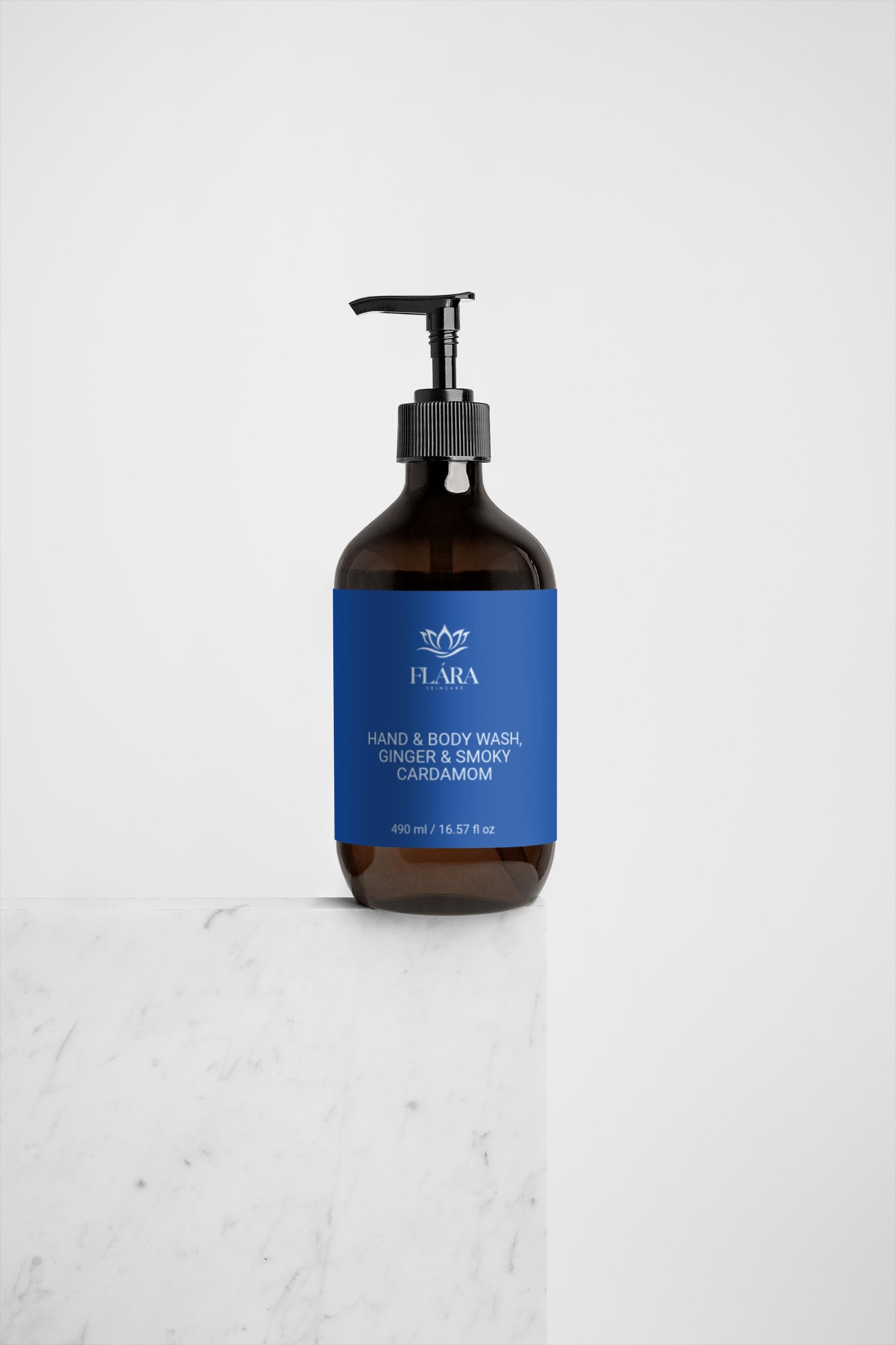 Hand & Body Wash, Ginger & Smoky Cardamom
